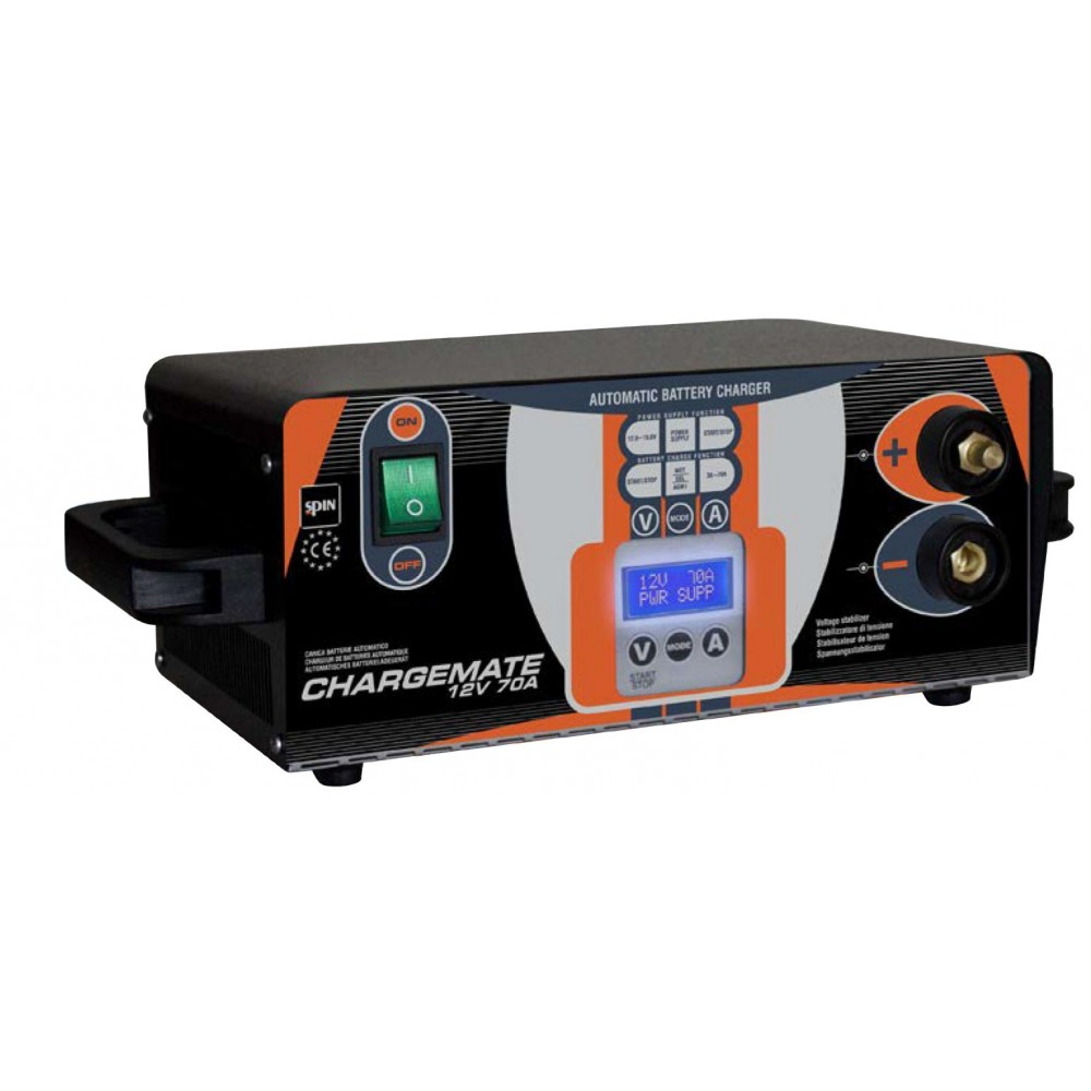 ESTABILIZADOR AUTOMOCION CHARGEMATE 12V 70 AMPERIOS