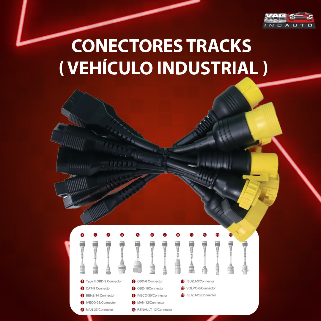CONECTORES TRACK VEHÍCULO INDUSTRIAL